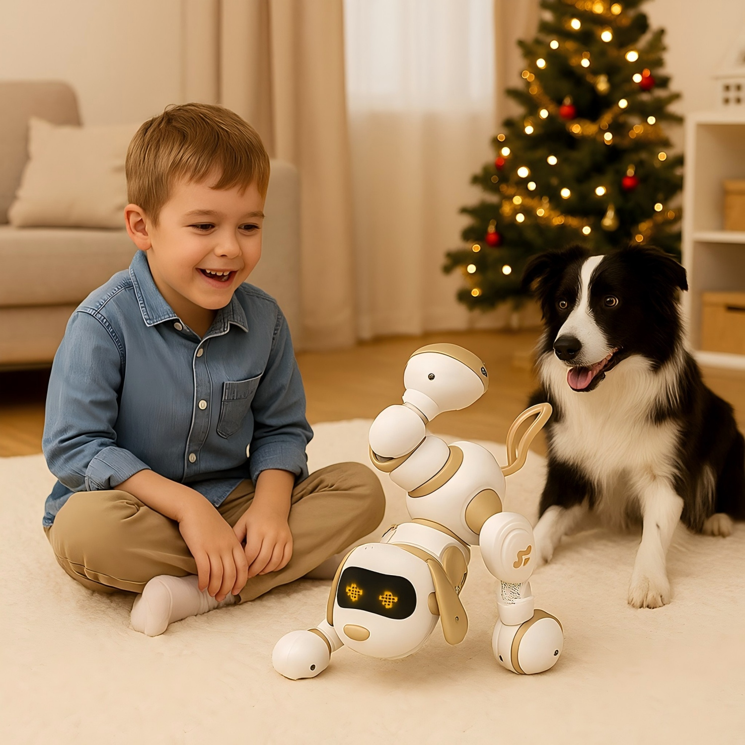 CyberPup Interactive Robot Dog Toy