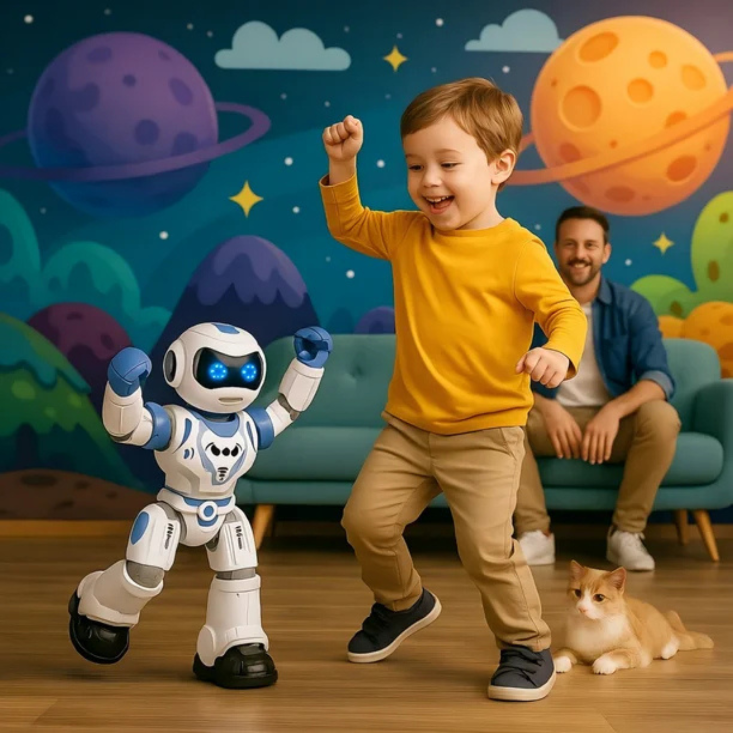 Cyber Trooper Smart Fighter Robot Toys