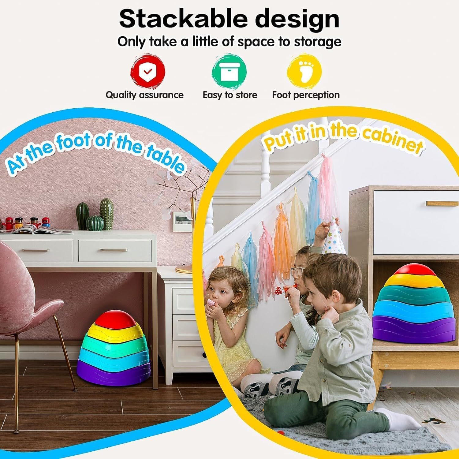 Kids Balance Board Stepping Stones