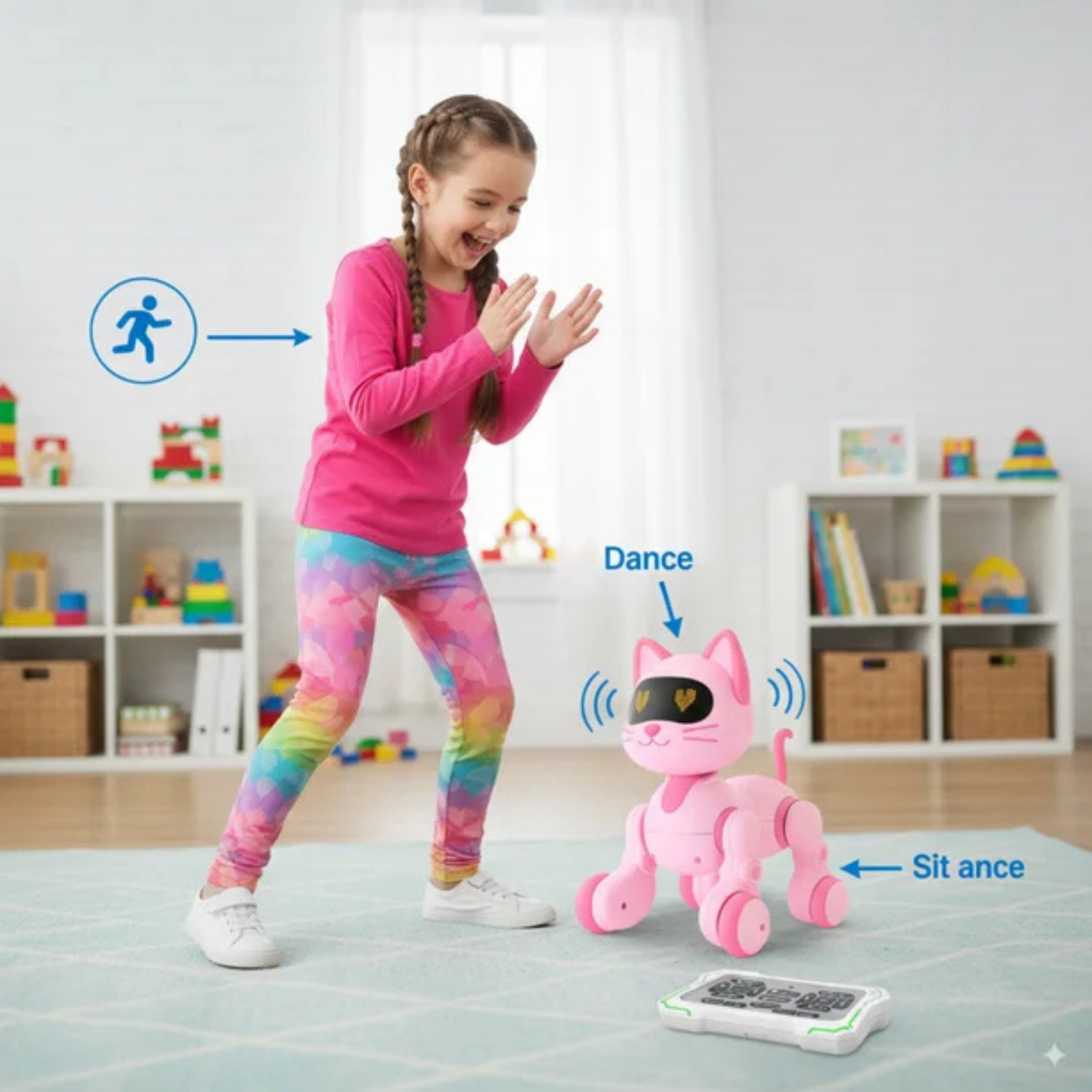 Interactive Kitten Robot Toy