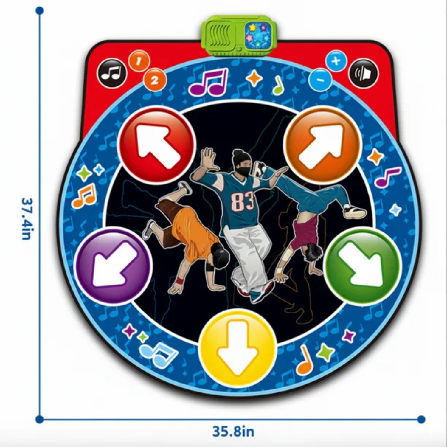 Kids Round Dance Mat Toy