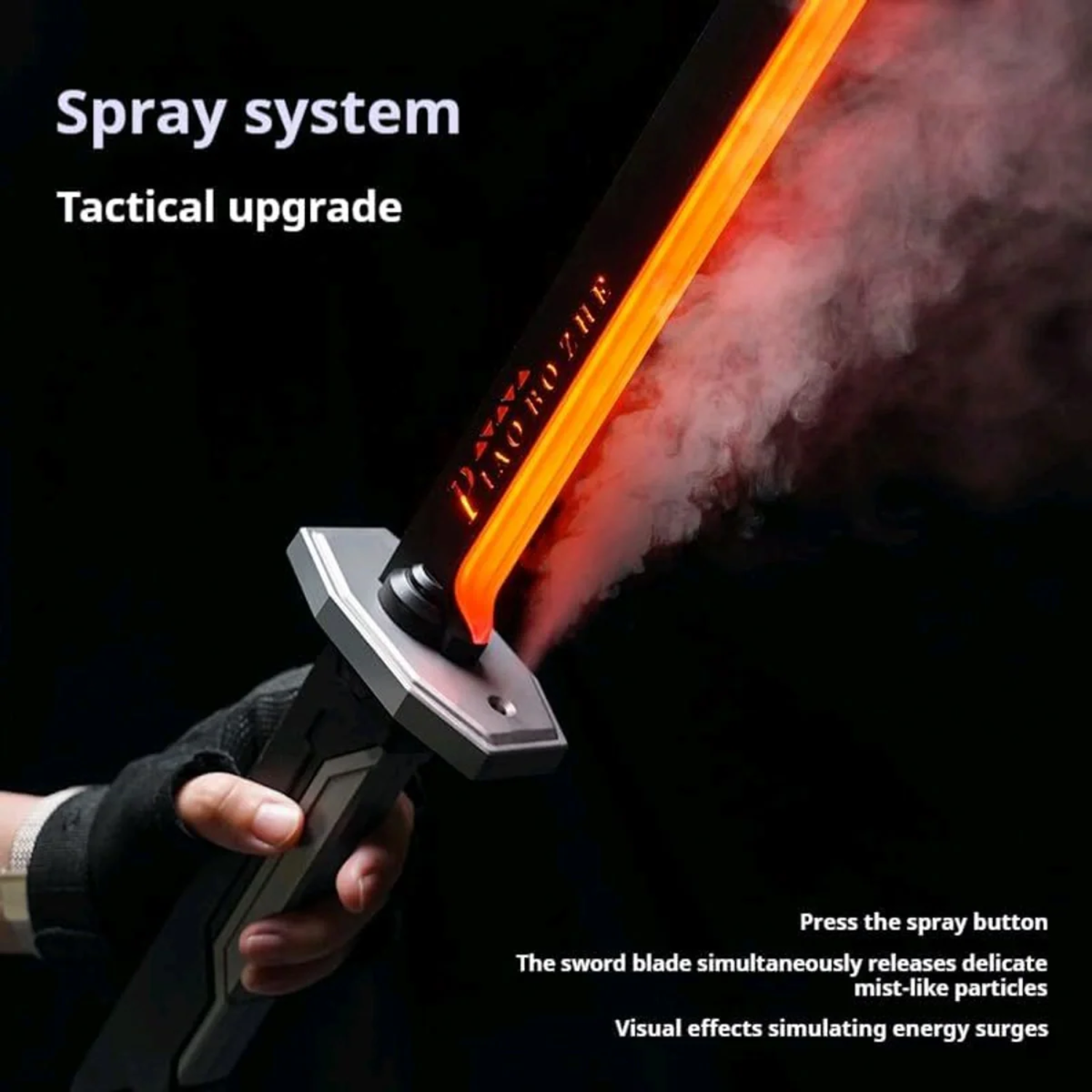 LED Sword with Light, Spark & Battle Sound Effects