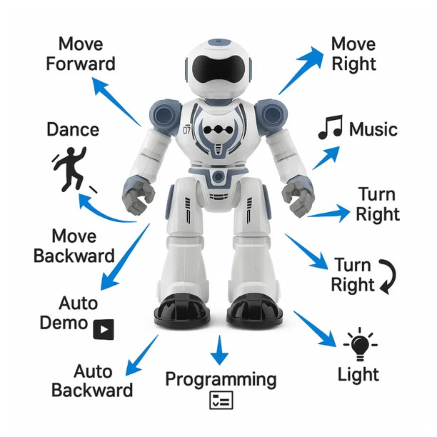 Cyber Trooper Smart Fighter Robot Toys