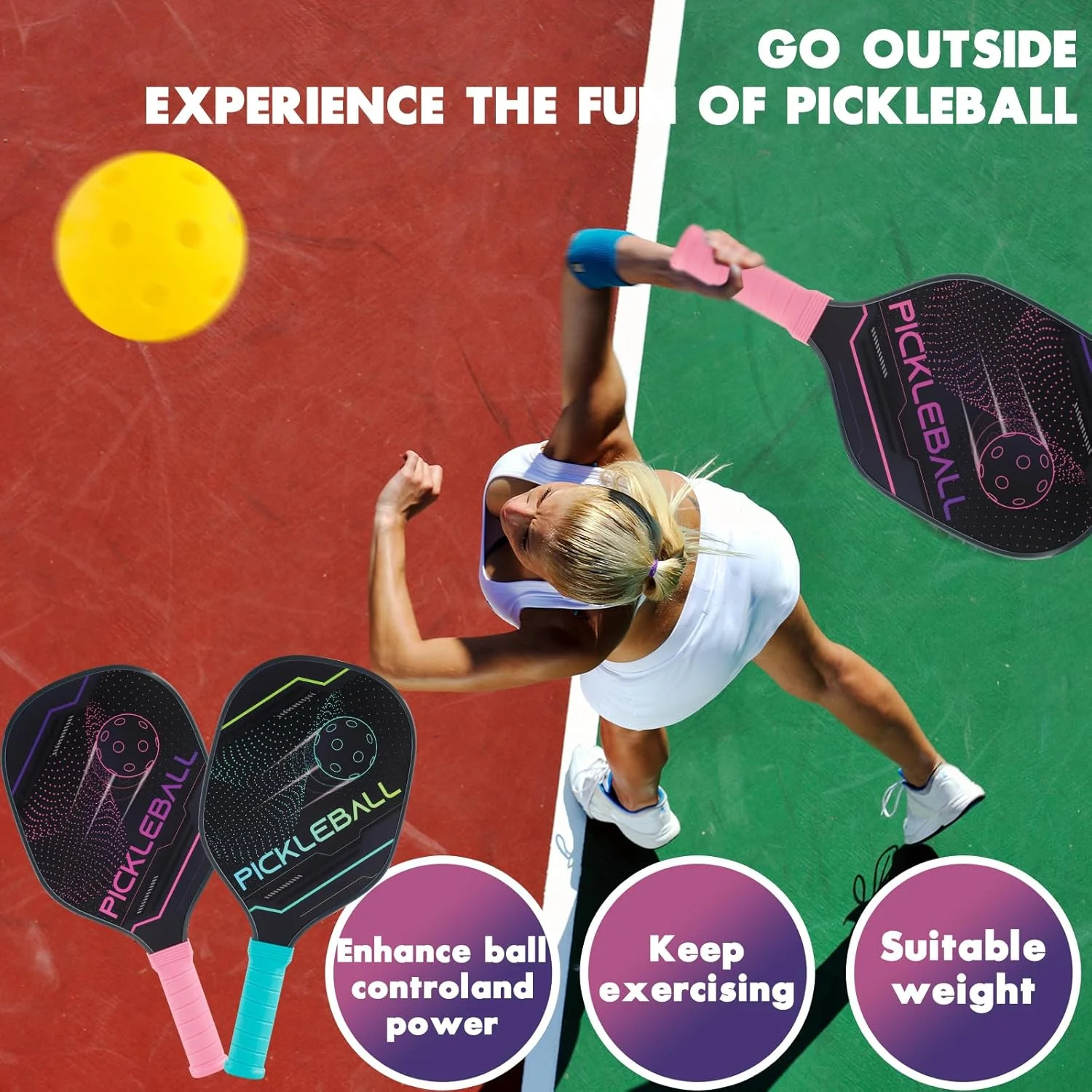 Pickle Ball For Kid and Adult Toy