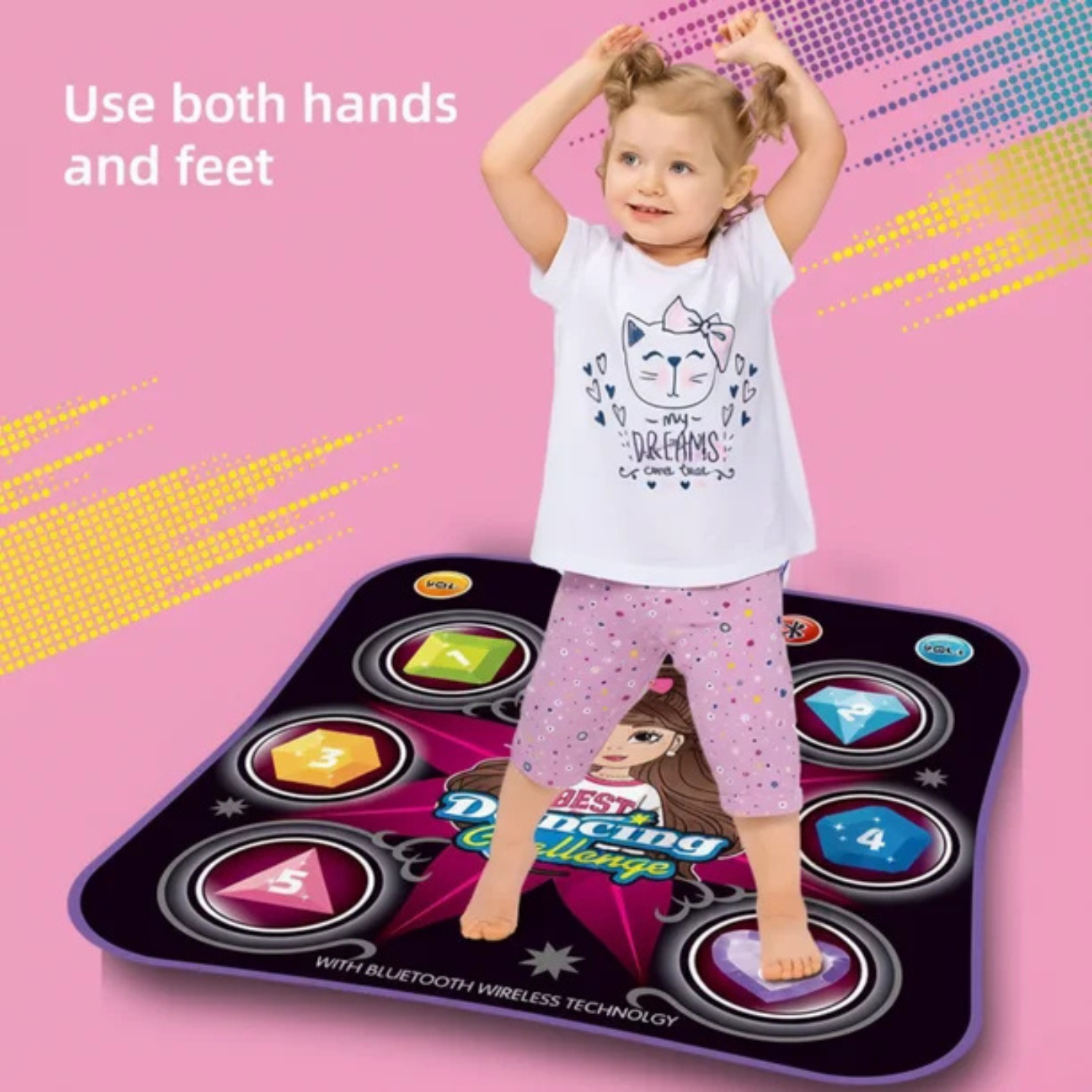 Cubic Kids Bluetooth Dance Mat Toy