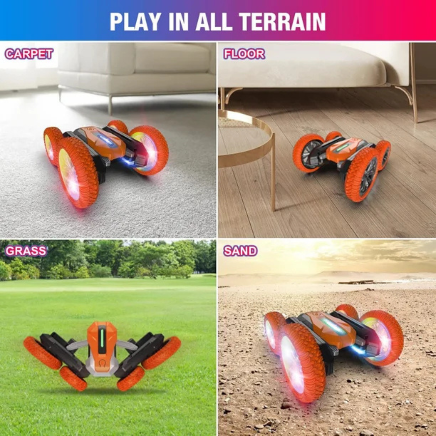 Stunt Racer 2.4GHz RC Car Toy