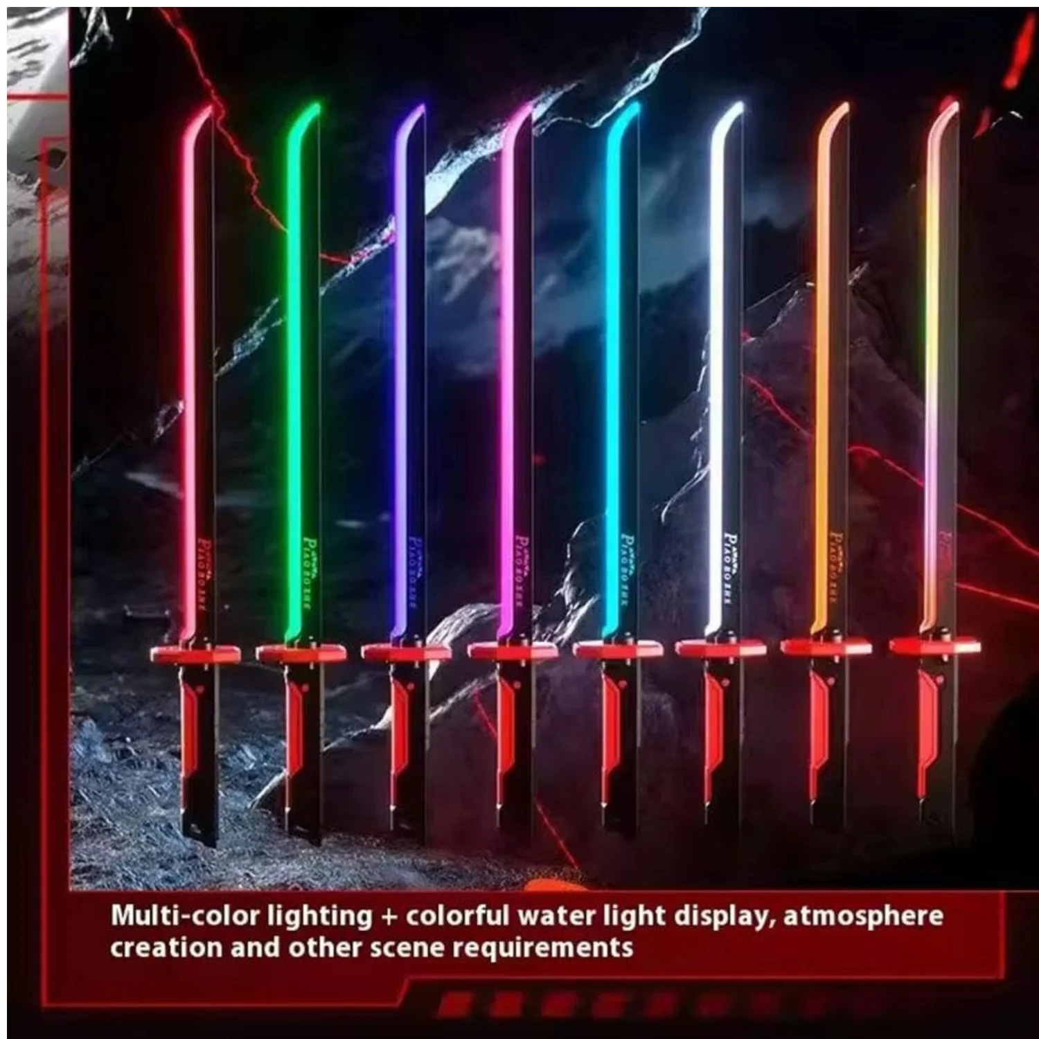 LED Sword with Light, Spark & Battle Sound Effects