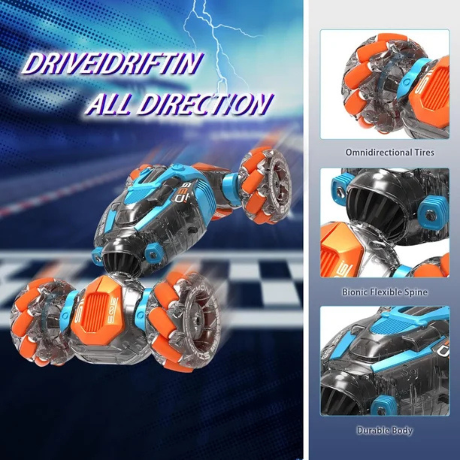 Adventure Racer Gesture Control Toy