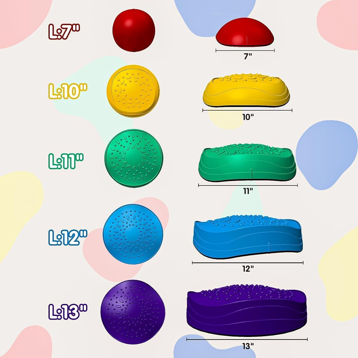 Kids Balance Board Stepping Stones