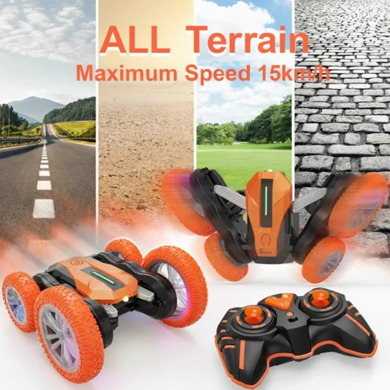 Stunt Racer 2.4GHz RC Car Toy
