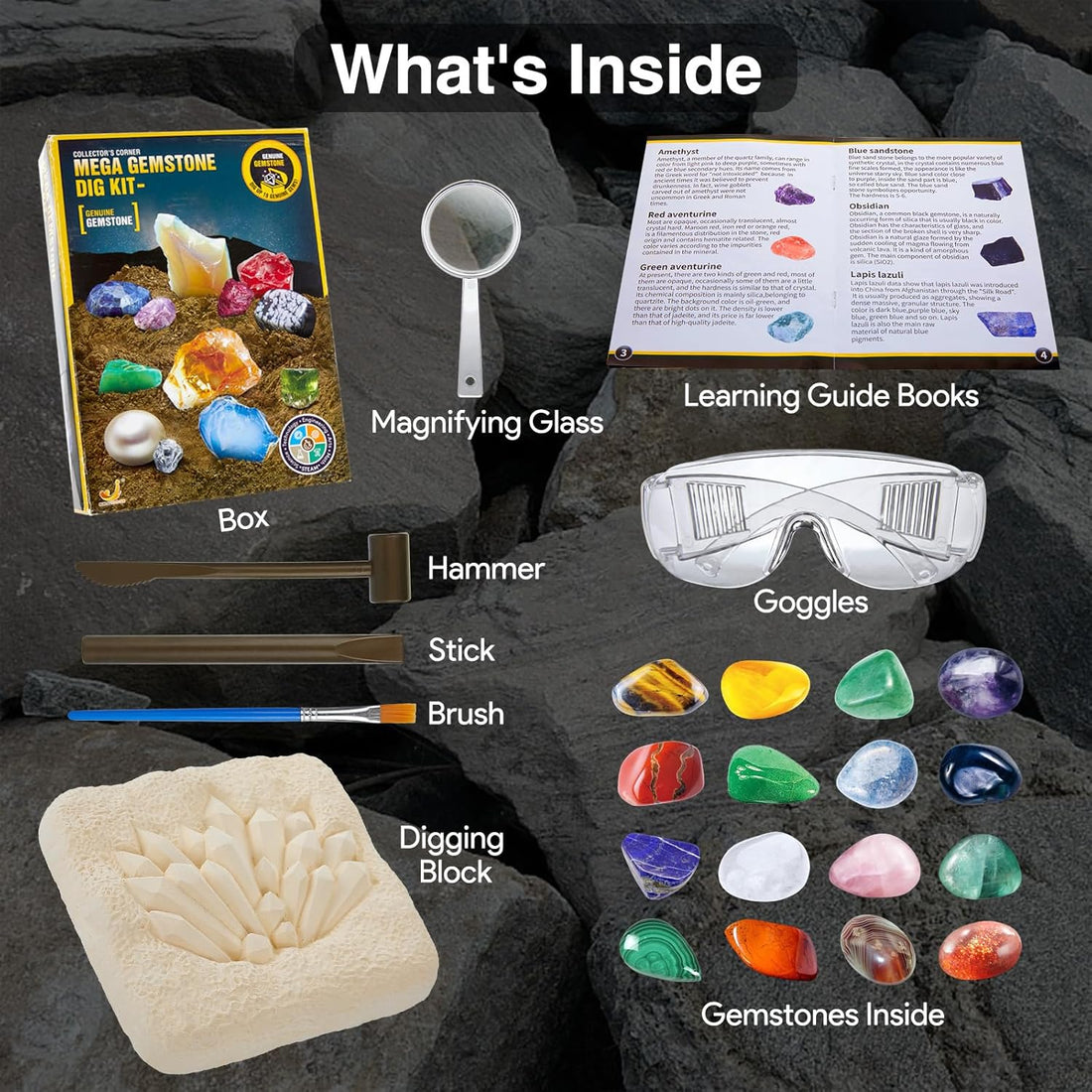 Mega Gemstone Dig Kit Toy