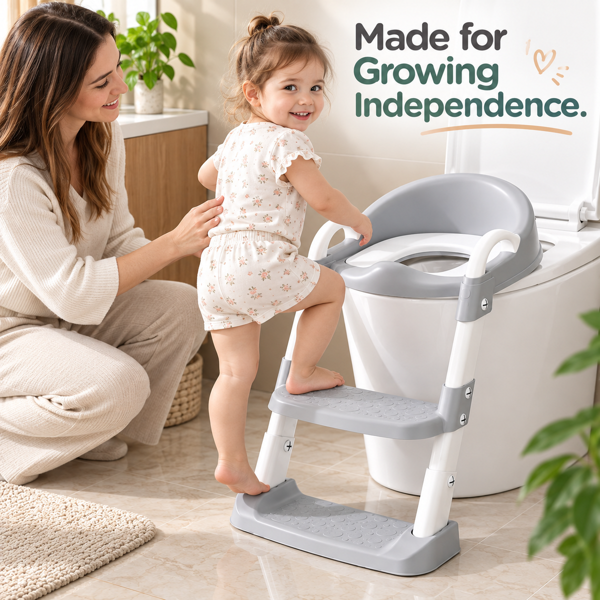 Potty Training Seat with Step Stool Ladder