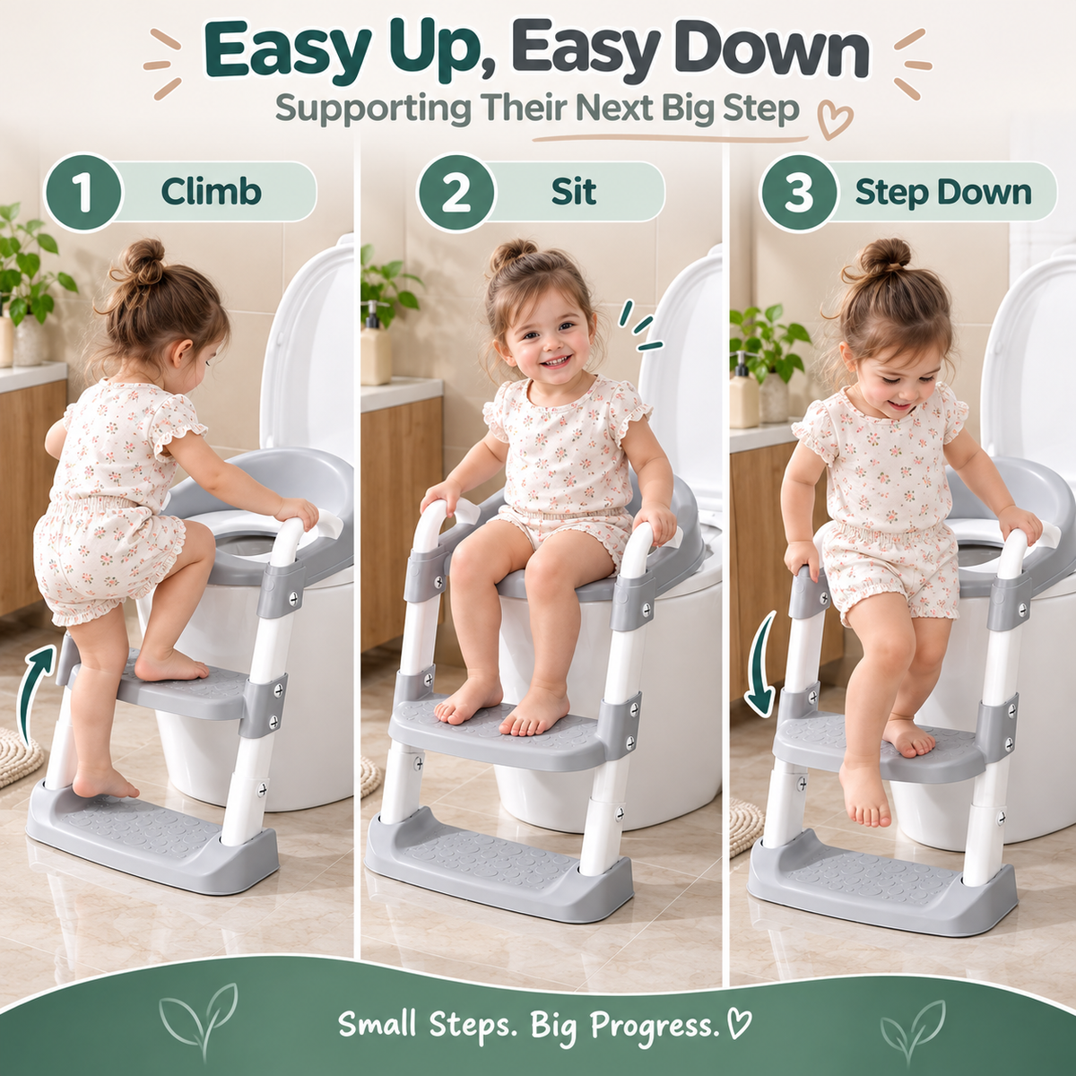 Potty Training Seat with Step Stool Ladder