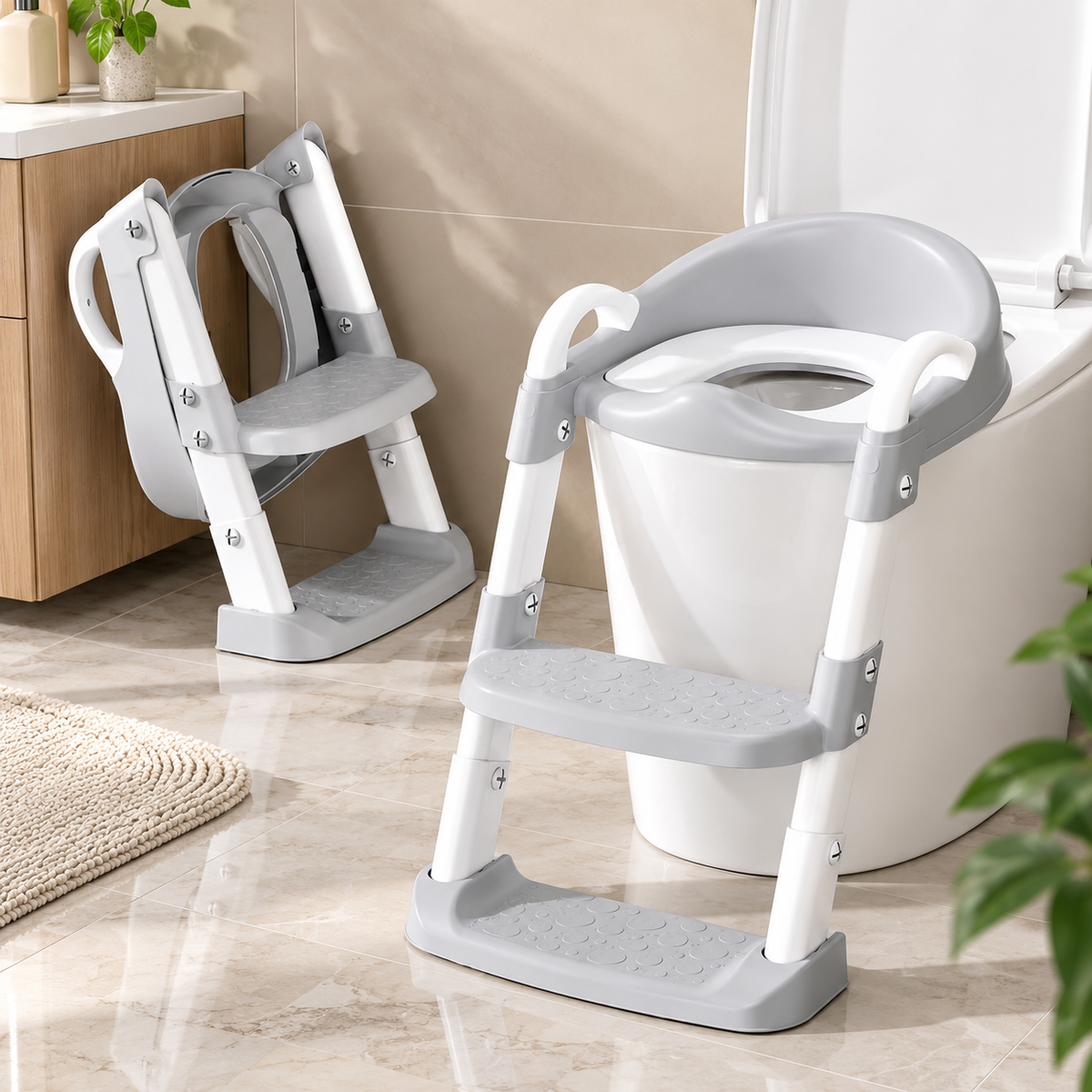 Potty Training Seat with Step Stool Ladder