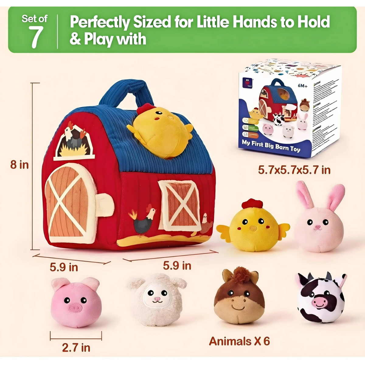 Montessori Baby Toys 6-12 Months