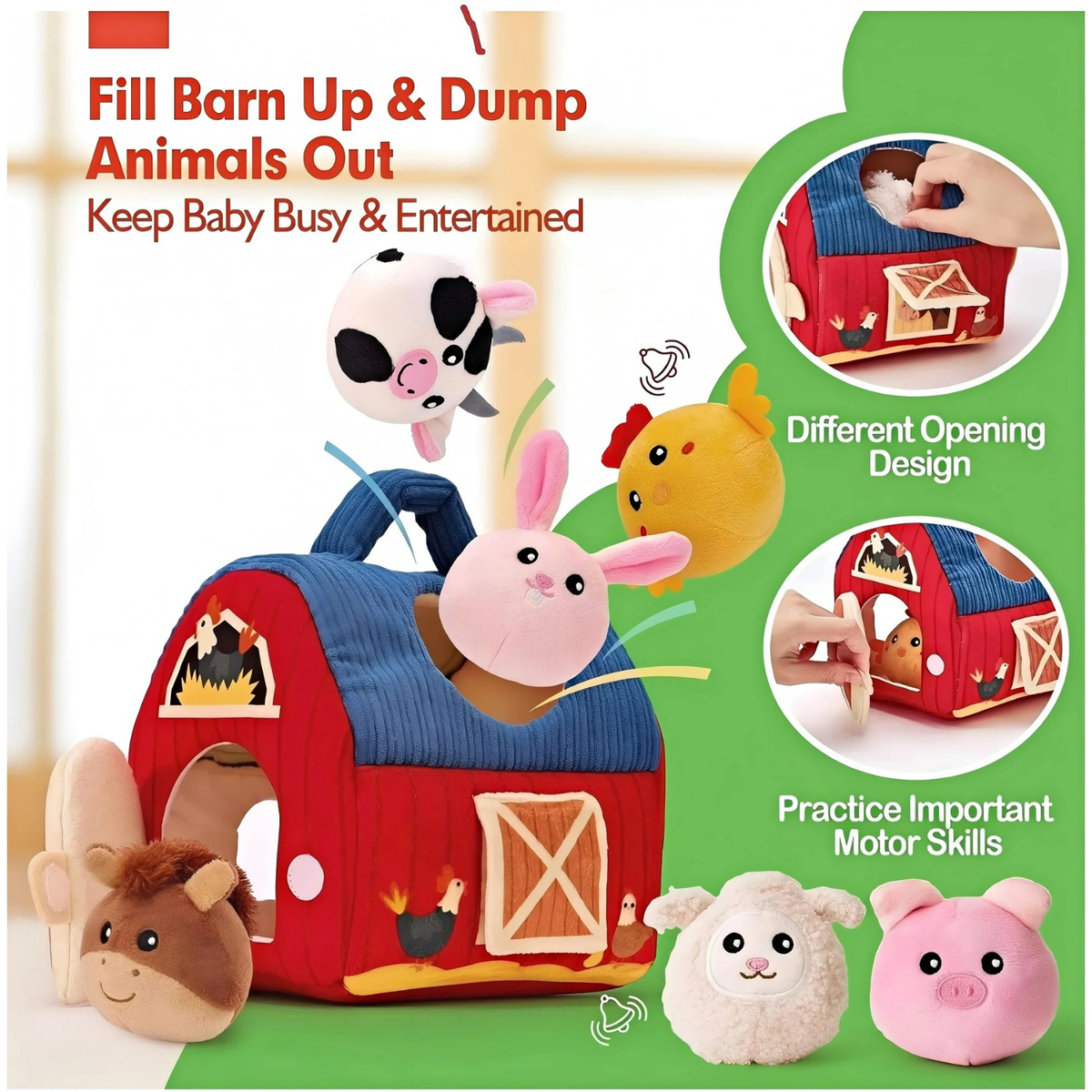 Montessori Baby Toys 6-12 Months